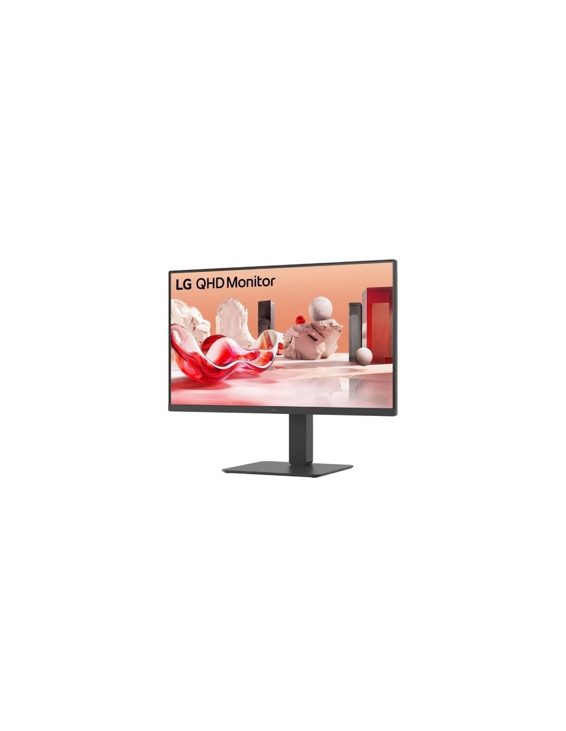 Monitor Profesional LG 27BA45QB-B 27", QHD, Multimedia, Regulable en a