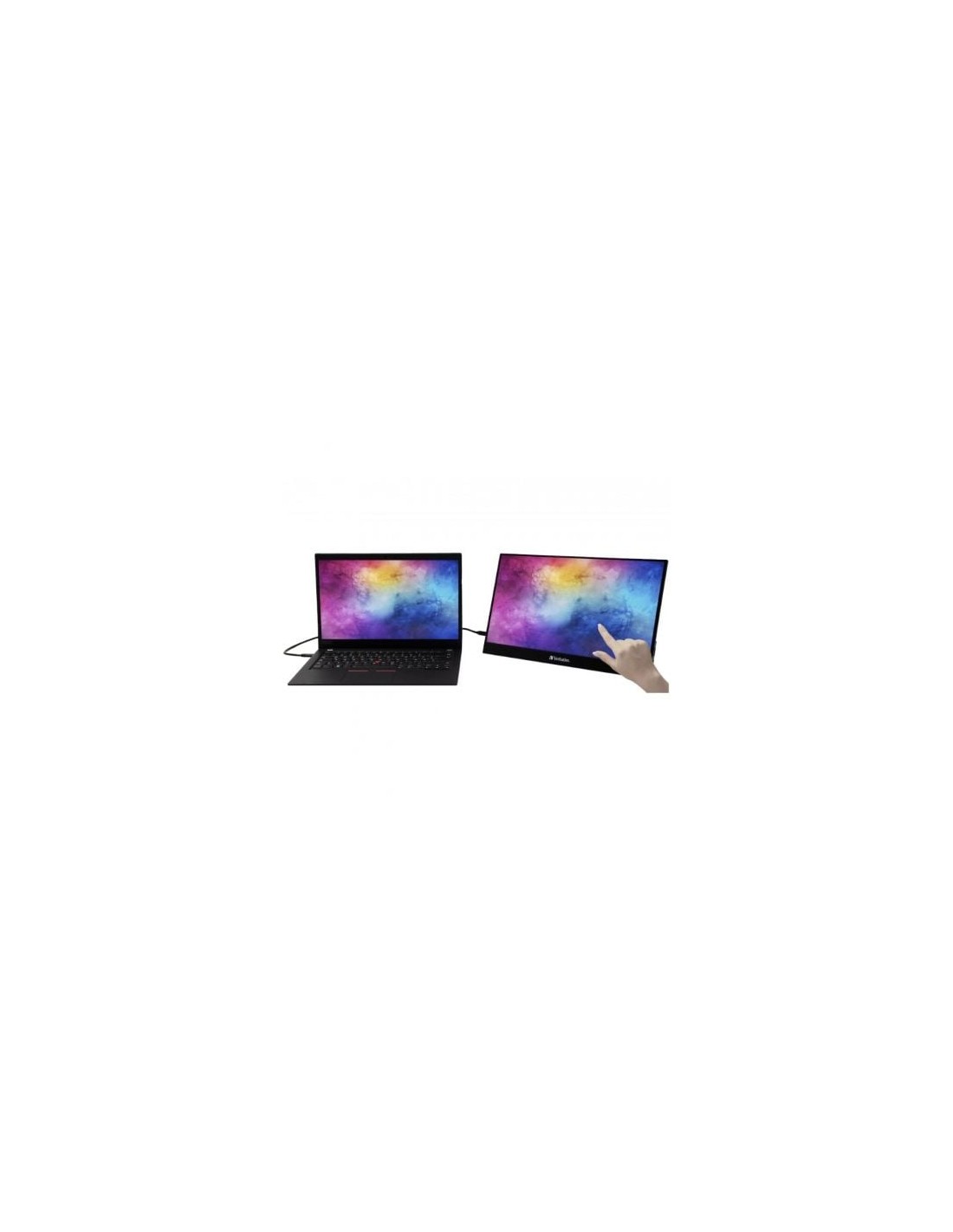 Monitor Portátil Táctil Verbatim PMT-15 15.6", Full HD, Multimedia, Ne