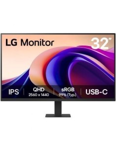Monitor LG 32U631A-B 31.5", QHD, Negro | El Ocio Virtual