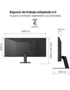 Monitor Profesional Ultrapanorámico LG UltraWide 34U511A-B 34", UWFHD, 2