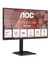 Monitor Profesional AOC Q27E4CV 27", QHD, Multimedia, Regulable en alt