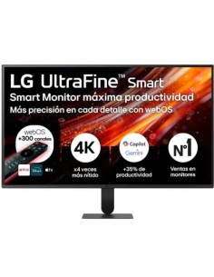 Smart Monitor LG Ultrafine 32U701SB-B 31.5", 4K, Multimedia, Smart TV,