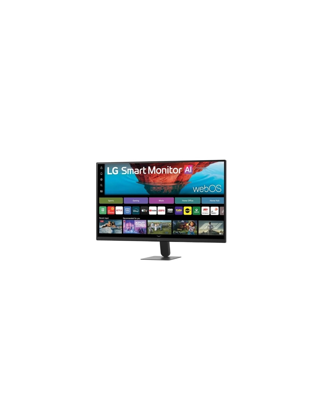Smart Monitor LG Ultrafine 32U701SB-B 31.5", 4K, Multimedia, Smart TV,