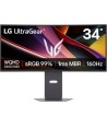 Monitor Gaming Ultrapanorámico Curvo LG UltraGear 34G600A-B 34", UWQHD