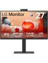 Monitor Profesional LG 27BA850-B 27", Full HD, Webcam, Multimedia, Reg
