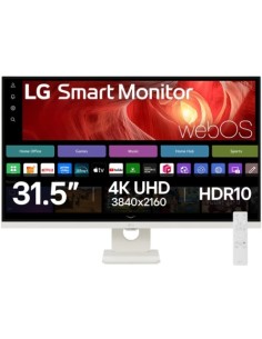 Smart Monitor LG 32U721SA-W 31.5", 4K, Multimedia, Smart TV, Blanco