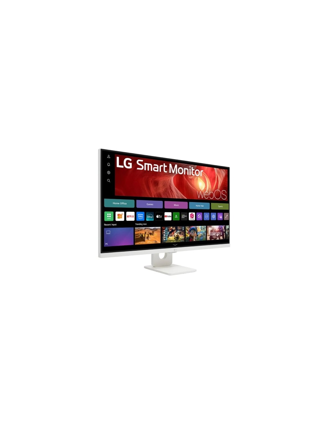 Smart Monitor LG 32U721SA-W 31.5", 4K, Multimedia, Smart TV, Blanco