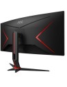 Monitor Gaming Ultrapanorámico Curvo AOC CU34G2XP/BK 34", WQHD, 1ms, 1