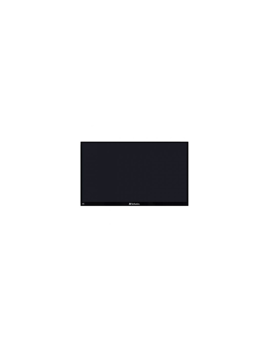Monitor Portátil Táctil Verbatim PMT-17-4K 17.3", 4K, Multimedia, Negr