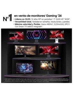 Smart Monitor Gaming Ultrapanorámico Curvo LG UltraGear 34GX90SA-W 34" 2