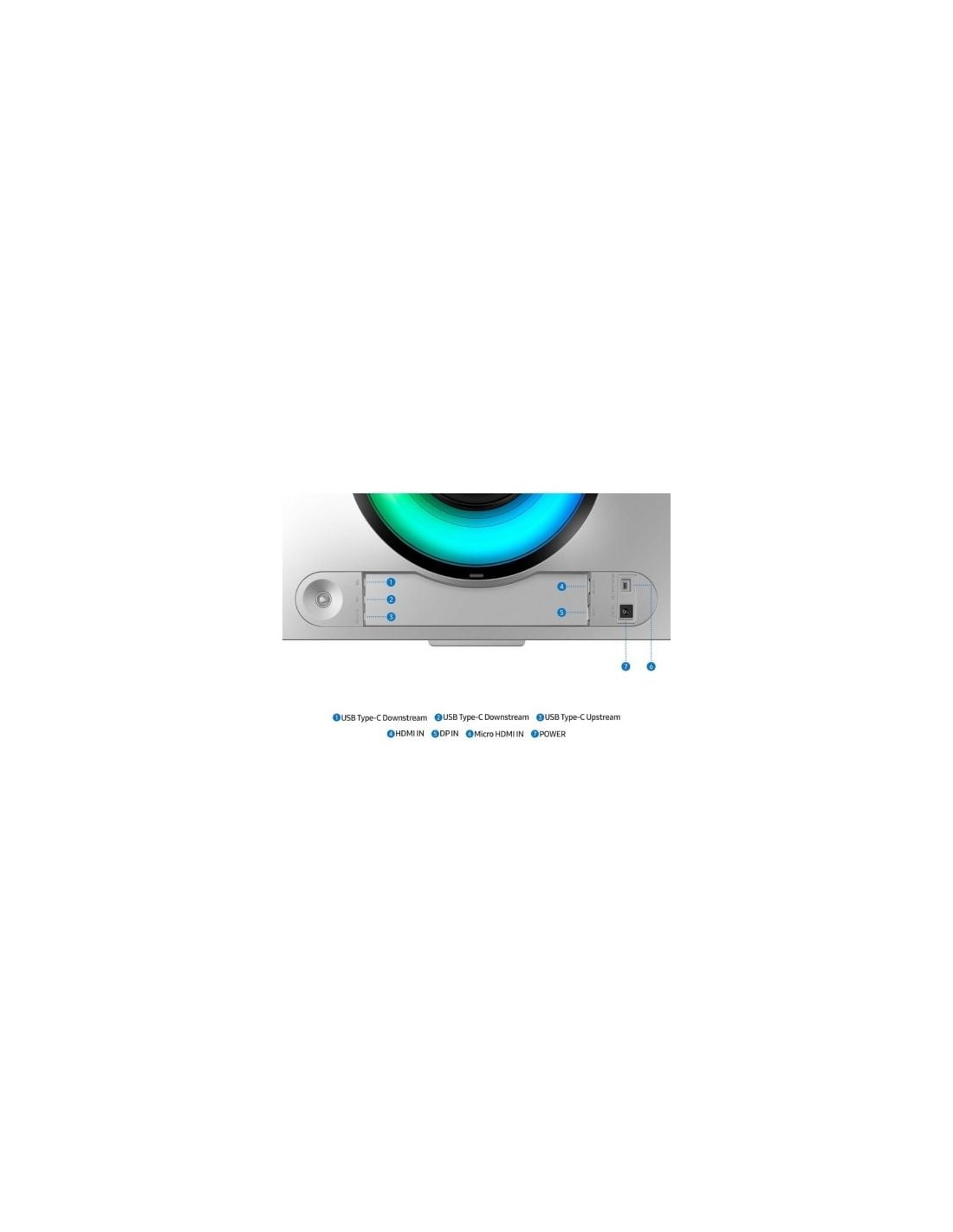 Monitor Gaming Ultrapanorámico Curvo Samsung Odyssey OLED G9 S49DG954S