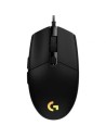Ratón Gaming Logitech G102 Lightsync, Hasta 8000 DPI, Negro
