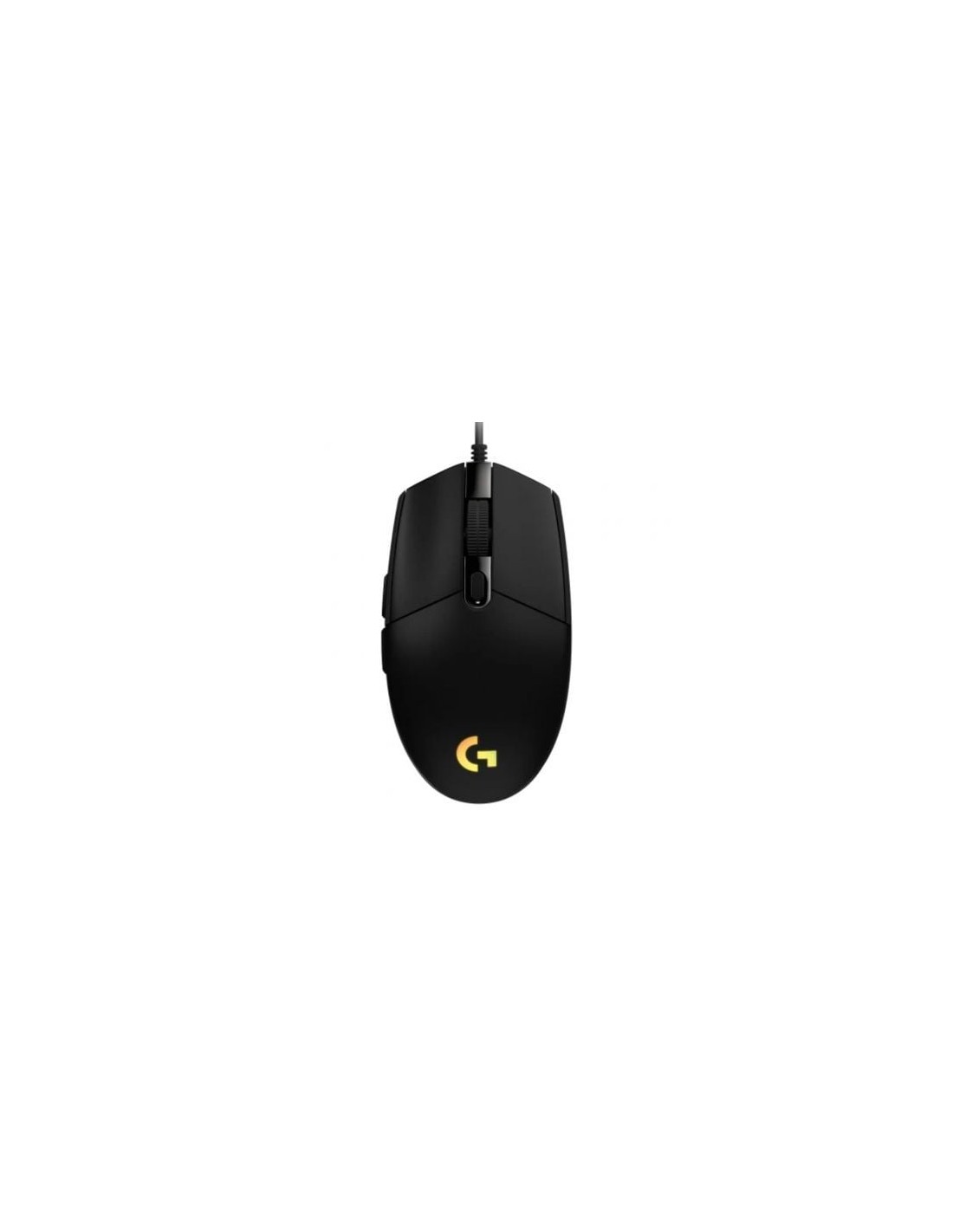 Ratón Gaming Logitech G102 Lightsync, Hasta 8000 DPI, Negro