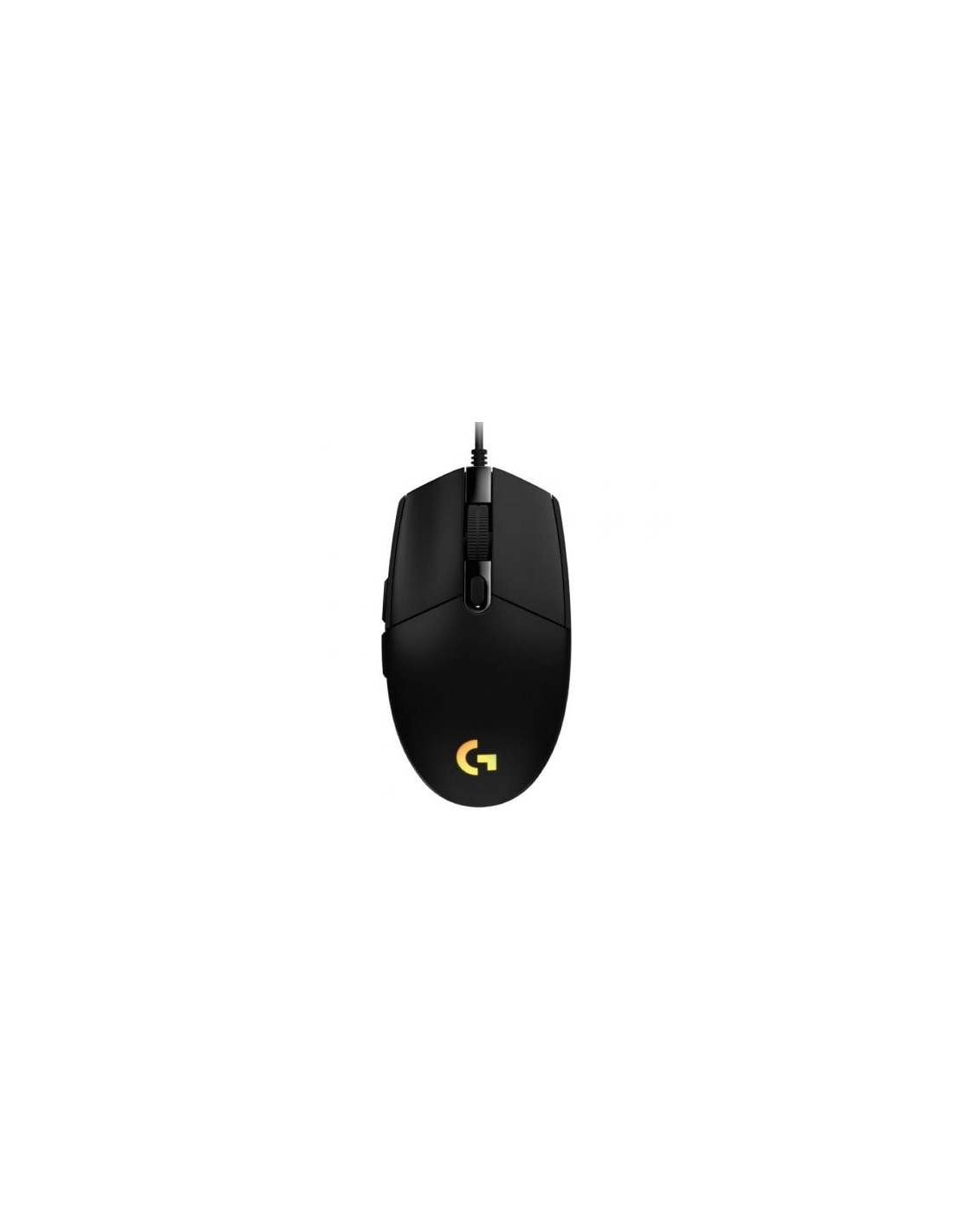 Ratón Gaming Logitech G203 Lightsync, Hasta 8000 DPI, Negro