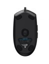 Ratón Gaming Logitech G203 Lightsync, Hasta 8000 DPI, Negro