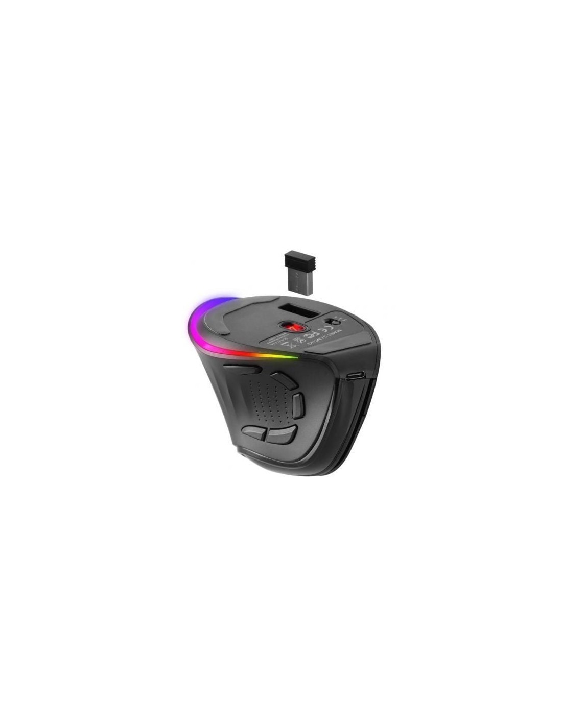 Ratón Gaming Vertical Inalámbrico Mars Gaming MM-SK, Hasta 8400 DPI