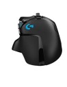 Ratón Gaming Logitech G502 Hero, Hasta 25600 DPI, Negro