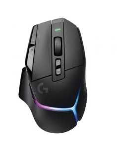 Ratón Gaming Inalámbrico Logitech G502 X Plus, Hasta 25600 DPI, Negro