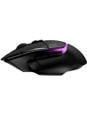 Ratón Gaming Inalámbrico Logitech G502 X Plus, Hasta 25600 DPI, Negro