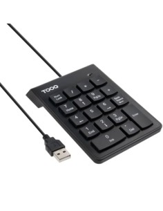 Teclado Numérico TooQ TQK-2001-B | El Ocio Virtual