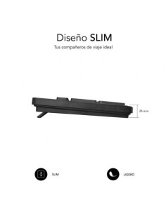 Teclado Subblim Business Slim Silencioso | El Ocio Virtual 2