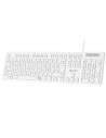 Teclado Subblim Business Slim Silencioso, Blanco | El Ocio Virtual