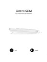 Teclado Subblim Business Slim Silencioso, Blanco | El Ocio Virtual