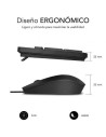 Teclado y Ratón Subblim Combo Business Slim CSSK01 | El Ocio Virtual