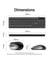 Teclado y Ratón Vention Combo KTCB0-ES | El Ocio Virtual