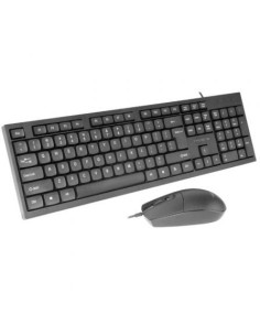 Teclado y Ratón Tacens ACP02, Negro | El Ocio Virtual