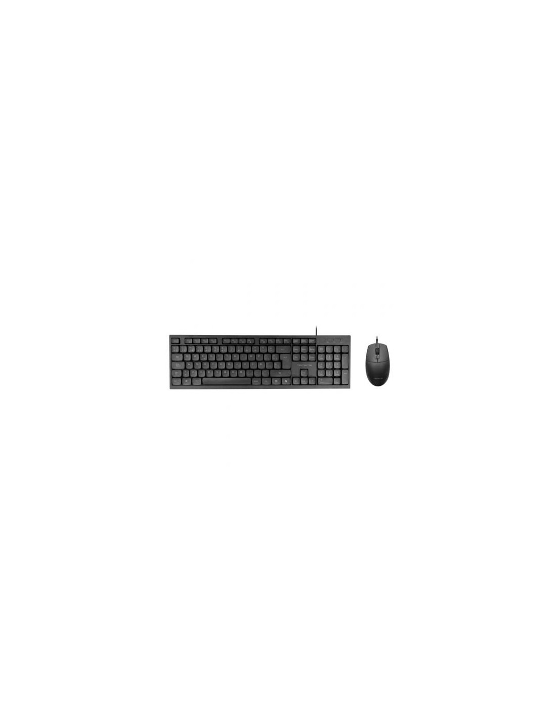 Teclado y Ratón Tacens ACP02, Negro | El Ocio Virtual
