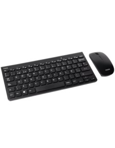 Teclado y Ratón Inalámbricos TooQ TQKMW-3101-B | El Ocio Virtual