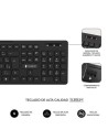 Teclado y Ratón Inalámbrico Subblim Combo Business Slim CSSW10