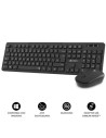 Teclado y Ratón Inalámbrico Subblim Combo Business Slim CSSW10