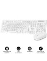 Teclado y Ratón Subblim Combo Business Slim Silencioso Inalámbrico, Bl