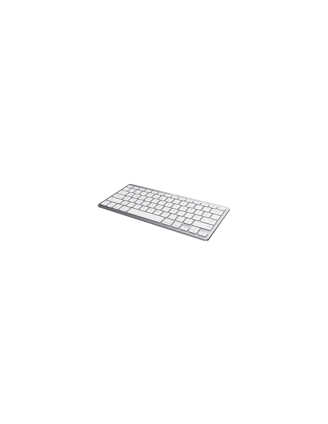 Teclado Compacto Inalámbrico Trust 24654, Plata | El Ocio Virtual