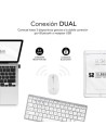 Teclado y Ratón Inalámbrico Subblim OCO010 Combo Multidispositivo Comp