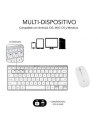 Teclado y Ratón Inalámbrico Subblim OCO010 Combo Multidispositivo Comp