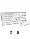 Teclado y Ratón Inalámbrico Subblim OCO015 Combo Multidispositivo Comp