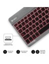 Teclado Compacto Inalámbrico Subblim Smart Backlit, Gris