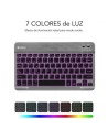 Teclado Compacto Inalámbrico Subblim Smart Backlit, Gris