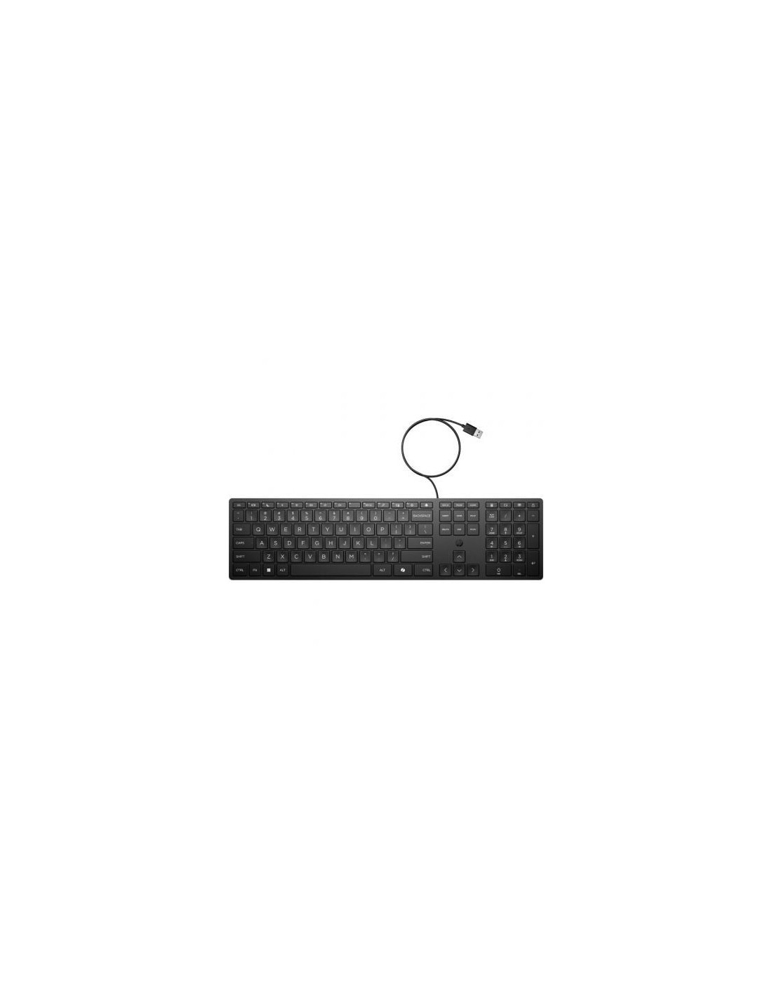 Teclado HP 320K, Negro | El Ocio Virtual