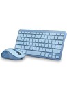 Teclado y Ratón Inalámbricos NGS Fantasy Kit Blue, Azul