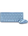 Teclado y Ratón Inalámbricos NGS Fantasy Kit Blue, Azul