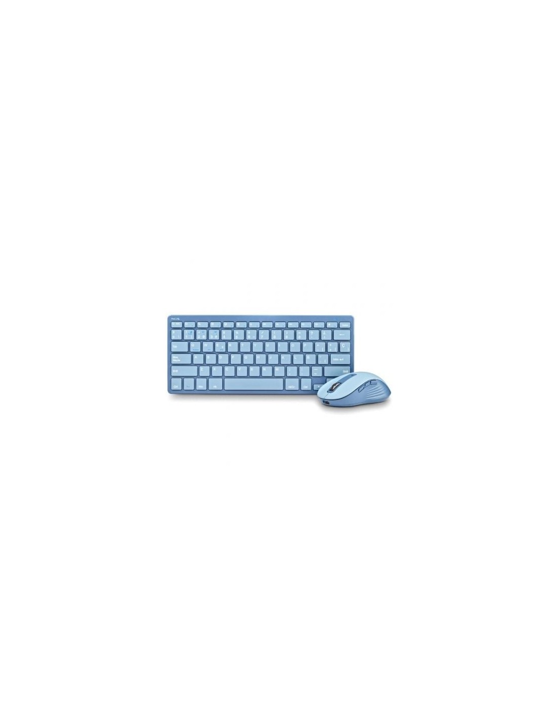 Teclado y Ratón Inalámbricos NGS Fantasy Kit Blue, Azul