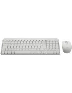 Teclado y Ratón Inalámbricos Logitech Wireless Combo MK250, Blanco 2
