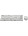 Teclado y Ratón Inalámbricos Logitech Wireless Combo MK250, Blanco