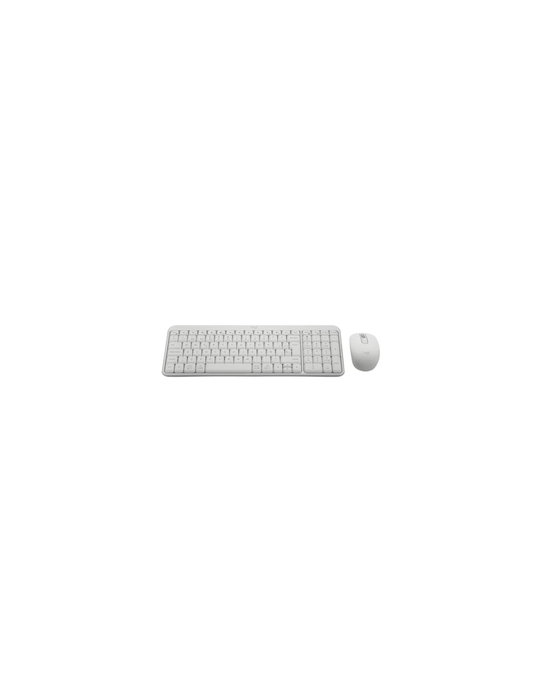 Teclado y Ratón Inalámbricos Logitech Wireless Combo MK250, Blanco
