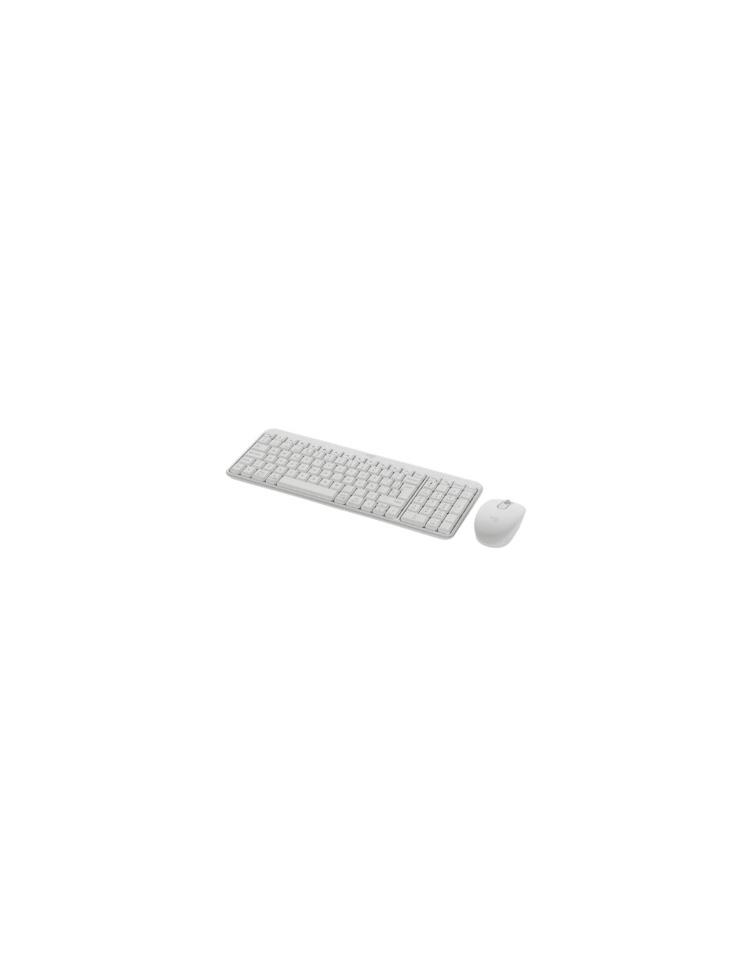 Teclado y Ratón Inalámbricos Logitech Wireless Combo MK250, Blanco
