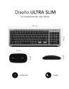 Teclado y Ratón Inalámbrico Subblim Combo Dual Prestige Extendido